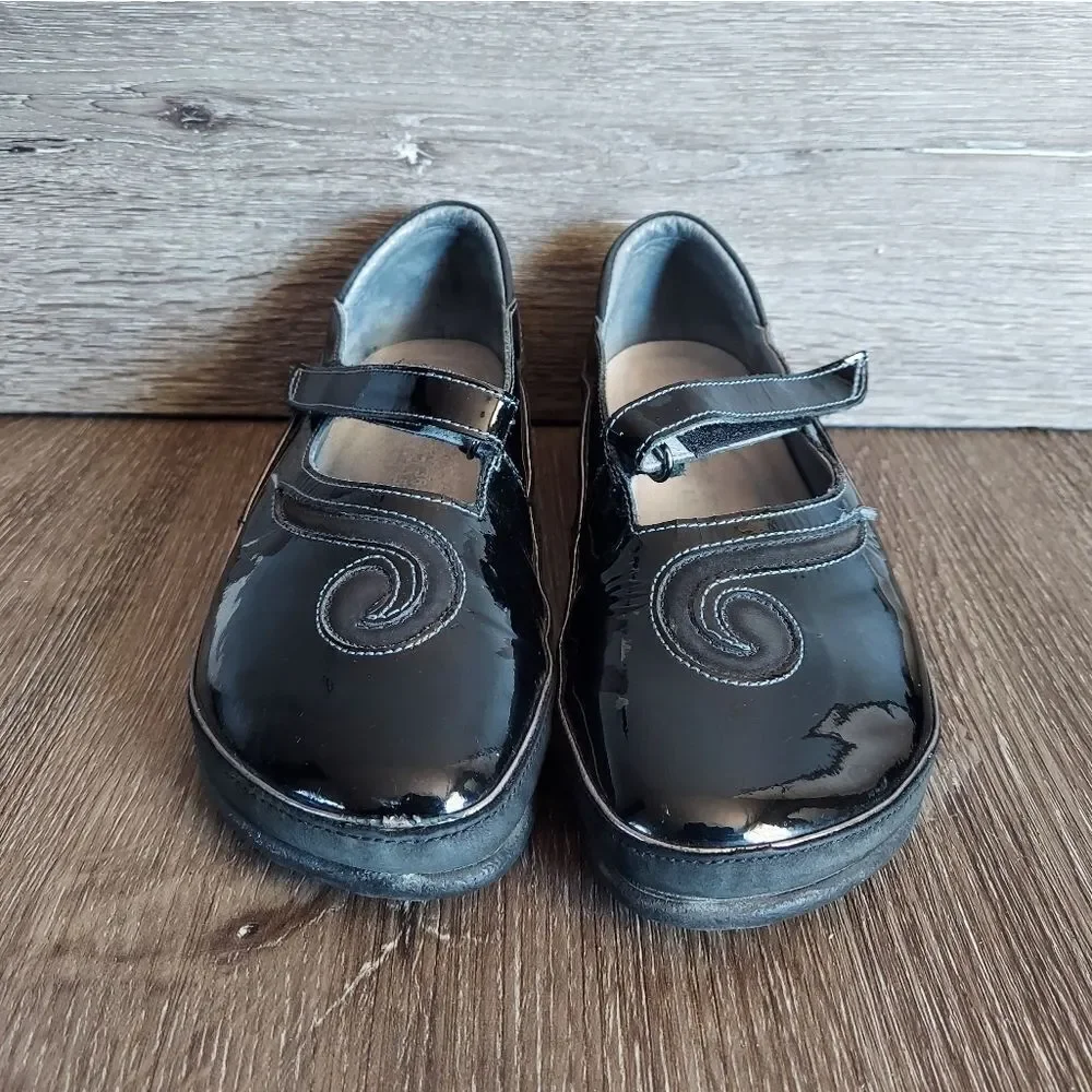 Naot Matai Black Mary Janes Size 36
